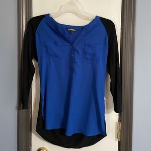 Express 3/4 Sleeve Blouse - Size XS
